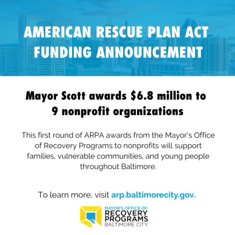 Mayor Scott awards $6.8 million to 9 nonprofit organizations.
