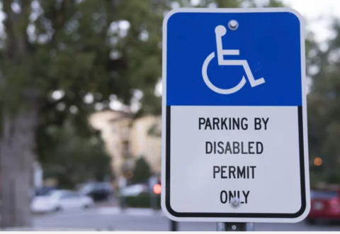 disabled parking sign