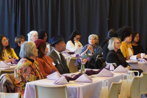women's commission inform women transform lives luncheon photo of attendees