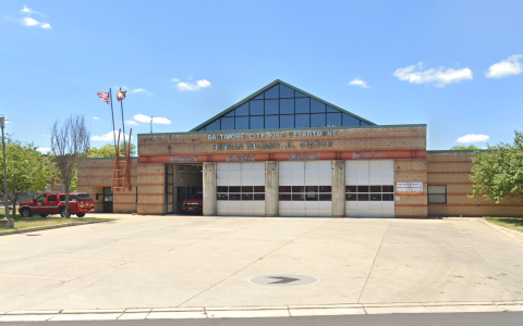 Exterior of Baltimore's Herman Williams, Jr. Fire Station