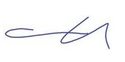 Signature of Alice Kennedy, Housing Commissioner