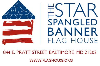 Star Spangled Banner Flag House Logo 