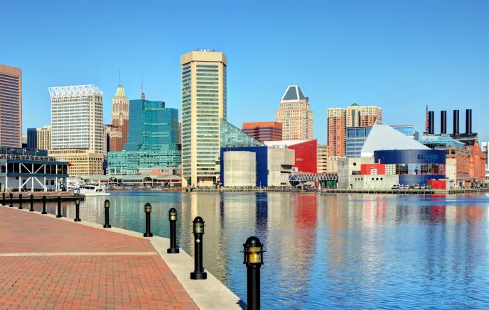 Baltimore City Inner Harbor
