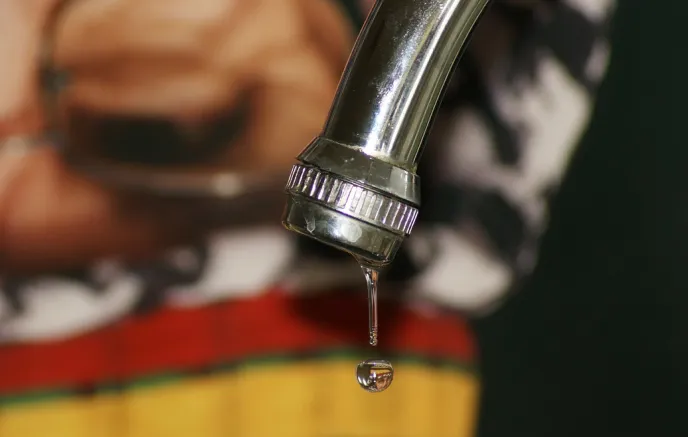 faucet with a leak
