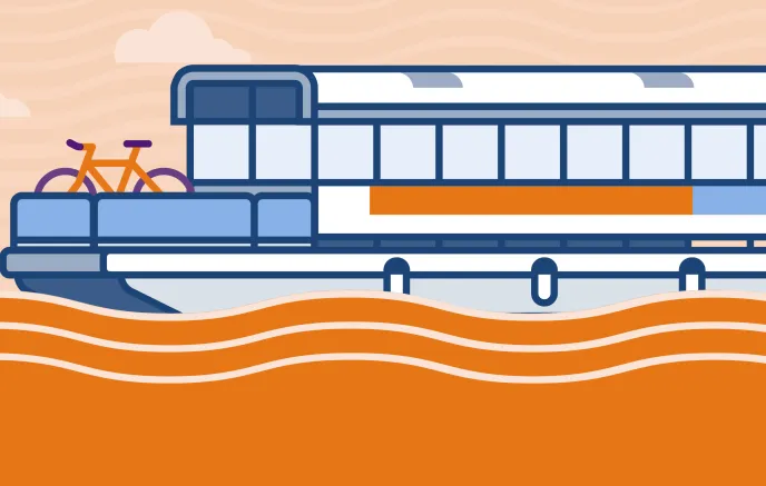 Graphic for the Harbor Connector in Baltimore City