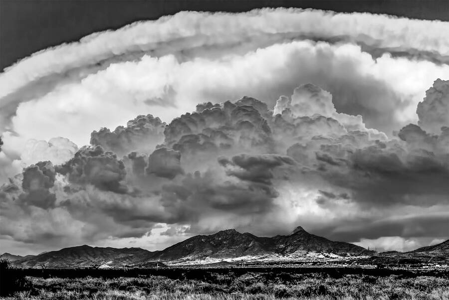 New Mexico Weather by William Dusterwald Black & White Magazine For