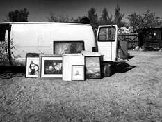 Sky Village Swap Meet by Sharon Lee Hart