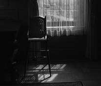 Antique High Chair by Marlene Mendez