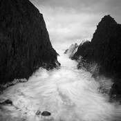 Sea Foam in Canyon by Jan Bell