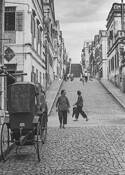 Street Scene Macau 1964 by Robert Blum