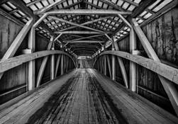 Amish Covered Bridge by William R. West, Jr.
