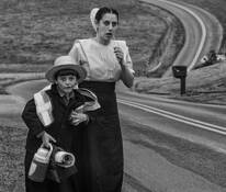 Amish Teacher & Student by William R. West, Jr.