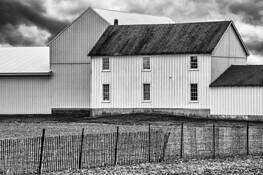 Farm Building & Fence by William R. West, Jr.