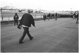 Striding to the Finish by Gary Matson