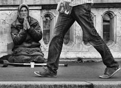 Woman and Tourist by Anne Eigen