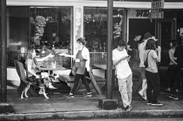 Cafe in NOLA by David Lancaster