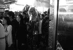 Times Square-Evening by Bruce Barshop