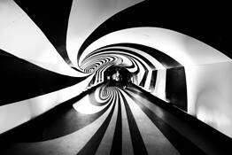 Psychodelic Tunnel by Hillary Greene-Pae