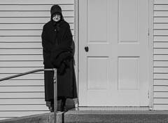 Amish Woman at Church by William West