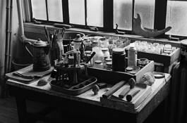 Artist's Worktable by Walter Pinkus