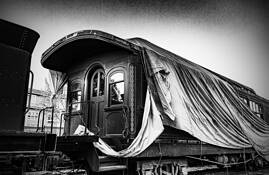 Shroud of a Boxcar by Hillary Greene-Pae