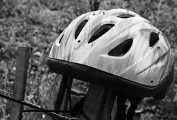 Lost Bike Helmet by James Coughlan