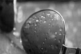Forgotten Sunglasses on Picnic Table by James Coughlan