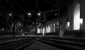 San Diego Train Station by Roger Lieberman