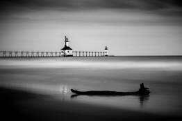 Lighthouse at Dawn by Terry Strayn