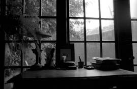 Rainy Day in Santa Fe by Sandra Marshall