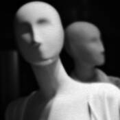 Mannequin Faces by Michael Stimola