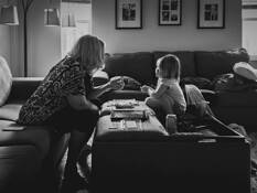 Gigi and Sophia by Michael Brown