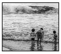 Children at the Shore by Stuart Lieberman
