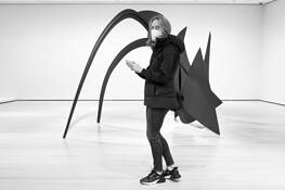 Alexander Calder at MOMA by William Bullard