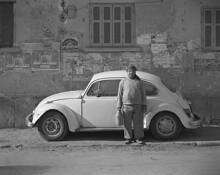 Man With VW by William Lemke
