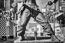 Bruce Lee's Legs by Carl Young