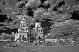 San Xavier Del Bac Mission by Michael Stoklos