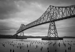 Bridge & Pilings by Terry Donnelly