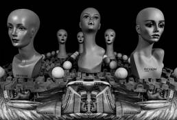 Mannequin Still Life by William R. West