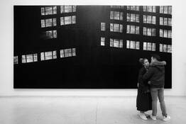 Alex Katz at the Guggenheim by William Bullard