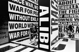 Barbara Kruger at MOMA by William Bullard