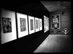 Haring Exhibit by Lisa Haun