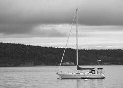 Sailboat by James Bailey