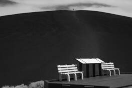 Cinder Cone Hiker by William Obernesser