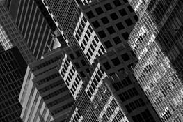 Optical Illusion Buildings by Dennis Hodges