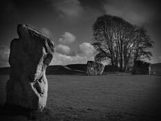 Stones of Avebury by Howard Fine