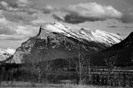 Mountain and Trees by Paul Kloschinsky