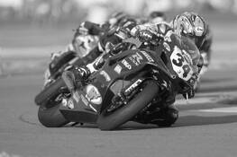 Layin' a Black Stripe by Rick Menapace