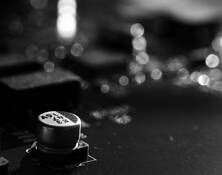 Circuit Board Corner View by Megan Delaney