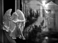 Street Cafe by Ron Draxler